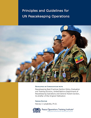 Photo of Principles and Guidelines course cover.